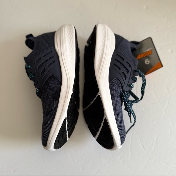 Avia Black and Green Athletic Shoes size 6 - Picture 4 of 13